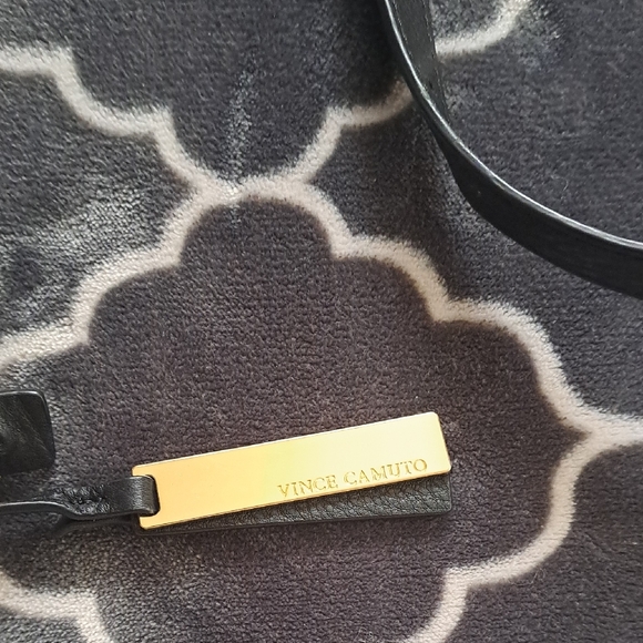 Vince Camuto Black Leather Crossbody Bag - Picture 2 of 15